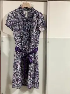 anySiS フラワーワンピース