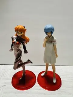 エヴァンゲリオン フィギュア 2体セット（レイ・アスカ）訳あり