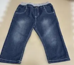 ダークブルーデニムハーフパンツ