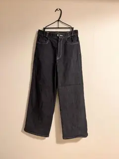 MISCH MASCH 2025春夏　 プチフリルデニムワイドパンツ