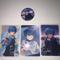 ころんイラストカードセット 3枚+缶バッジ現在値下げ中