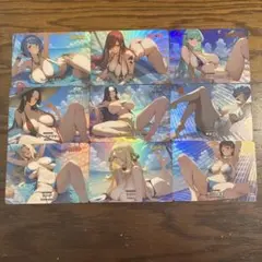 セクシーカード　ハンコックほか9枚セット