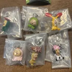 こびとづかん めじるしマスコット 全6種類セット　コンプリート