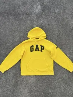 old gap 00's フリースパーカー イエロー vintage