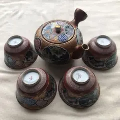 九谷焼　急須　湯呑み　セット