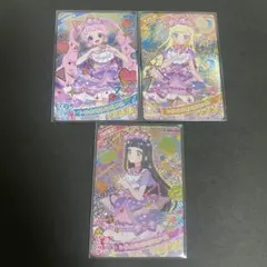 ひみつのアイプリ　シークレットフレンズバズリウムパープル　SP セット