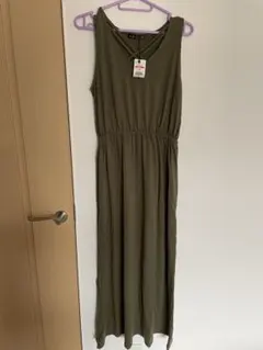 GORGE ノースリーブロングワンピース F オリーブのサムネイル