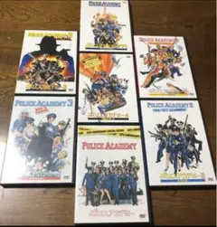 国内正規品DVDセット。ポリスアカデミー完結。ケース無し希望は500円引きします