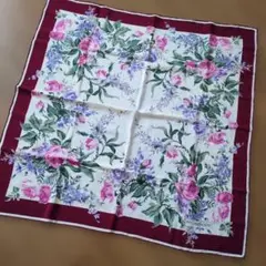 ヴィンテージ　スカーフ　①　花柄