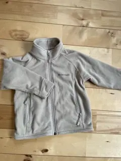 mont-bell フリースジャケット Kid's 90 ベージュ