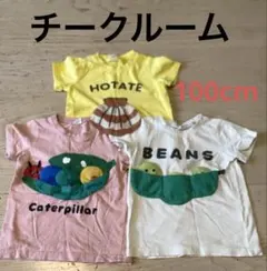 チークルーム　半袖Tシャツ 100cm 3枚セット