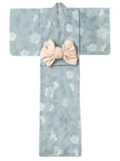 モダンフラワー柄浴衣セット[gi1320] GRL