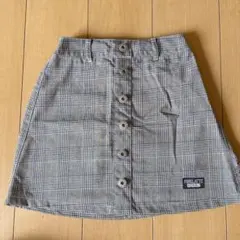 ピンクラテ チェックスカート