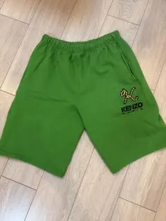 KENZO PARIS スウェット ショートパンツ グリーン XSのサムネイル