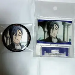 セバスチャン　黒執事　缶バッジ　TSUTAYA　限定　まとめ売り　匿名配送 セバスチャン TSUTAYA 缶バッジ アクリルカード 黒執事 - メルカリ