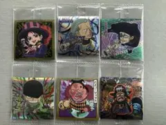 ワンピース ウエハース　シール6枚セット