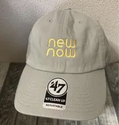 47 newnow ニューナウ　榮倉奈々　キャップ　グレーのサムネイル