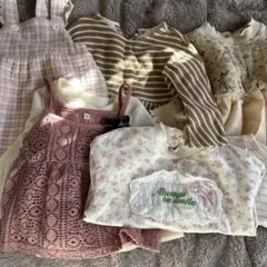 6着セット　女の子　80センチ　セット　バースデイ　まとめ売り　保育園　ベビー服