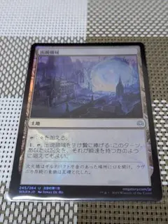出現領域 FOIL1枚 日本語 灯争大戦 マジック・ザ・ギャザリング - メルカリ