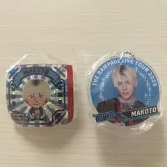 長谷川慎 ランペ therampage ガチャ 缶バッジ キャラクリアチャーム
