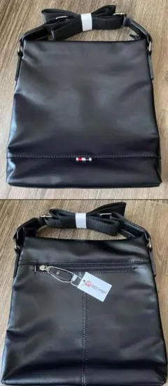 月中に売り切りたいので値下げしてます！ 黒 PUレザー ショルダーバッグ