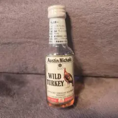 レア☆未開封 Wild Turkey 8年 ミニボトル 旧ラベル スマホで購入】WILD TURKEY(ワイルドターキー)旧ラベル 8年をご紹介