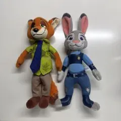 ズートピア ニック ジュディ ぬいぐるみキーホルダー