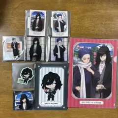 ヒロアカ　トレカ　缶バッジ　アクスタ　花やしき　相澤　心操　９点　まとめ売り