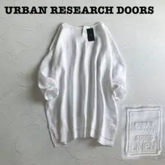✨新品✨アーバンリサーチドアーズ リネンワイドチュニック 麻 シャツ