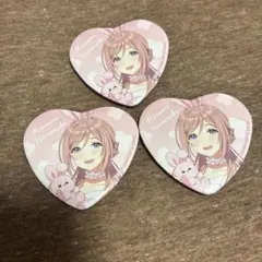 学園アイドルマスター 学マス 姫崎莉波　GIGO トレーディングハート缶バッジ