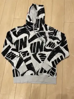 Nike グラフィックパーカー 限定完売品M ホワイト/ブラック
