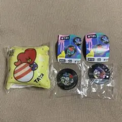 くら寿司 BTS BT21 TATA クッションチャーム アクリルステッカー