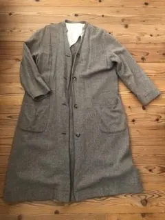 bulledesavon グレー ロングコートのサムネイル