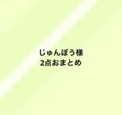 じゅんぼぅ様 リクエスト 2点 まとめ商品