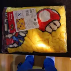 スーパーマリオ フリースひざ掛け