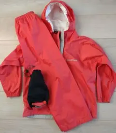 mont bell 「クレッパー Kid's」レインウェア　120サイズ
