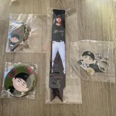 【千葉ロッテマリーンズ】　#5　安田尚憲　キーホルダー、缶バッチ