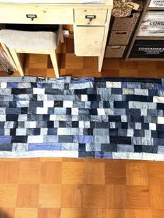 デニムリメイクキッチンマット