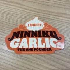 BURGER KING NINNIKU GARLIC ステッカー