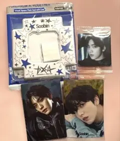 TXT トゥバ　スビン　フォトシールケース　ツインウエハースシール セット