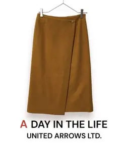 a day in the life  ソリッド ラップスカート