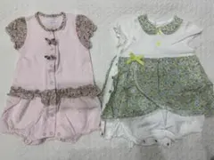 べべ♡女の子ベビーロンパース♡リバティ