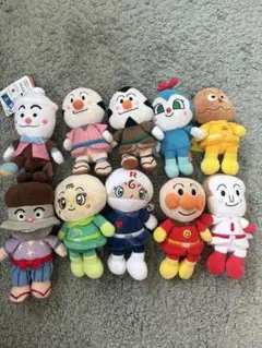 お値下げ　アンパンマン　ぬいぐるみ　プリちぃビーンズ