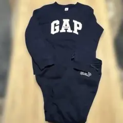 GAP ネイビー ロゴトレーナー