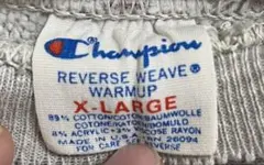 チャンピオン　リバースウィーブ　80s usa製