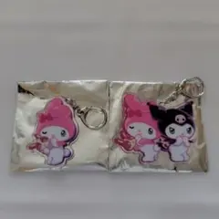 宇佐美 × サンリオ マイメロディ クロミ アクリルキーホルダー 2点