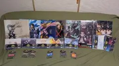 僕のヒーローアカデミア　クリアポスター　キャンパス風ボード　ラバーコレクション