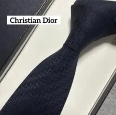 美品✨Christian Dior ネクタイ トロッター ロゴ ブラック 専用 - メルカリ
