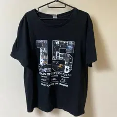 希少　スーパーナチュラル 15周年 記念Tシャツ Lサイズ 黒 ドラマ 古着のサムネイル