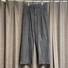 GU スーパーバギーデニムスラックス